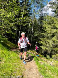 Stage Trail Découverte · Alpes, Massif du Mont-Blanc, Vallée de Chamonix, FR · GPS 45°54'48.36'' N 6°52'24.67'' E · Altitude 1252m