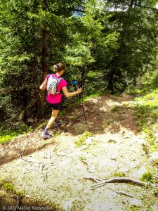 Session privée du trail-running · Alpes, Massif du Mont-Blanc, Vallée de Chamonix, FR · GPS 45°59'3.92'' N 6°55'1.72'' E · Altitude 1681m
