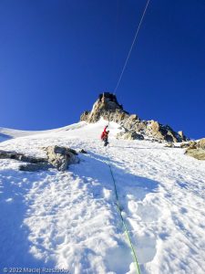 Mallory-Porter face Nord de l'Aiguille · Alpes, Massif du Mont-Blanc, Vallée de Chamonix, FR · GPS 45°52'51.96'' N 6°53'12.35'' E · Altitude 3520m