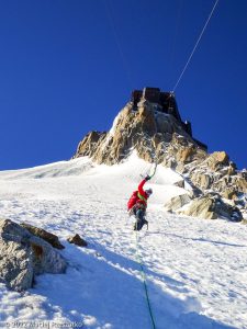 Mallory-Porter face Nord de l'Aiguille · Alpes, Massif du Mont-Blanc, Vallée de Chamonix, FR · GPS 45°52'51.92'' N 6°53'12.39'' E · Altitude 3523m