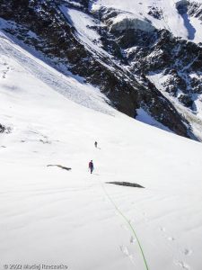 Aiguille de Bionnassay · Alpes, Massif du Mont-Blanc, FR · GPS 45°49'41.12'' N 6°48'10.38'' E · Altitude 2721m
