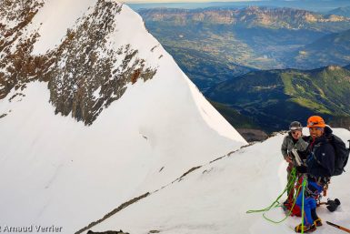 Aiguille de Bionnassay · Alpes, Massif du Mont-Blanc, FR · GPS 45°50'14.59'' N 6°49'48.15'' E · Altitude 3955m