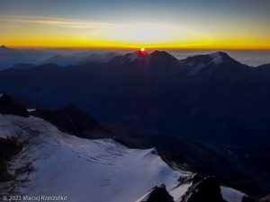 Lenzspitze et Nadelgrat · Alpes, Alpes valaisannes, Massif des Mischabels, CH · GPS 46°6'17.18'' N 7°52'10.47'' E · Altitude 4131m