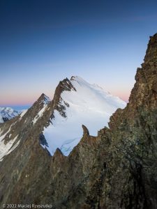 Lenzspitze et Nadelgrat · Alpes, Alpes valaisannes, Massif des Mischabels, CH · GPS 46°6'17.21'' N 7°52'10.19'' E · Altitude 4134m
