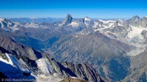 Lenzspitze et Nadelgrat · Alpes, Alpes valaisannes, Massif des Mischabels, CH · GPS 46°6'45.20'' N 7°51'13.96'' E · Altitude 4181m