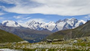 Zinalrothorn 4221m · Alpes, Alpes valaisannes, CH · GPS 46°2'25.14'' N 7°42'50.36'' E · Altitude 2584m