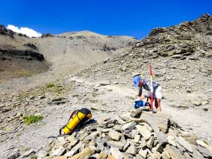 Bivouac au Mont Buet · Alpes, Préalpes de Savoie, Aiguilles Rouges, FR · GPS 46°0'50.62'' N 6°50'58.65'' E · Altitude 2648m