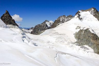Piz Bernina 4049m · Alpes, Alpes orientales, Massif de la Bernina, CH · GPS 46°22'30.49'' N 9°55'49.77'' E · Altitude 3719m